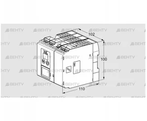 BCU560QC1F0U0D0K1-E (88670887) Блок управления горением Kromschroder