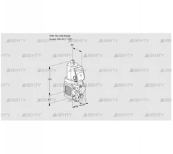 VAS2-/40R/NWSR (88006551) Газовый клапан Kromschroder