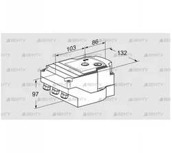 IC40SA3DR10 (88300874) Сервопривод Kromschroder