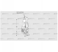 VAS2T-/25N/LQSR (88015394) Газовый клапан Kromschroder