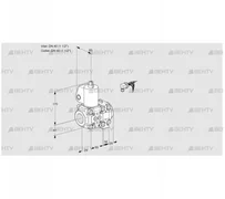 VAS2E40R/40R05NVWL/PP/PP (88103124) Газовый клапан Kromschroder