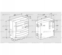 BCU460W3P2C0D1000K1E0-/LM400WF0O0E1- (88680090) Блок управления горением Kromschroder