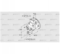 TJ27X0200-A2AMSCND1E7FSB3 (85401240) Газовая горелка Kromschroder