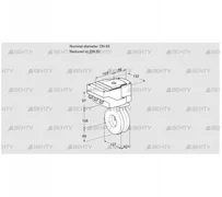 IBA65/50Z05/40A2DR10 (88301820) Дроссельная заслонка Kromschroder