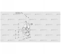 VAD240R/NW-50A (88006363) Газовый клапан с регулятором давления Kromschroder