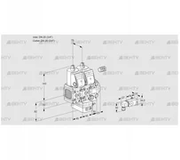 VCH1E20R/20R05FNHEVWR/1-PP/3-PP (88107664) Клапан с регулятором расхода Kromschroder