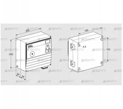 BCU460T-3/1R3-B1/1E1 (88612891) Блок управления горением Kromschroder