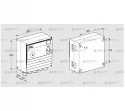 BCU460-3/1LR2GB (88614546) Блок управления горением Kromschroder