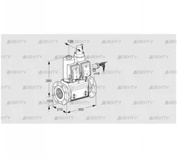 VCS8100F05NLKGRB/PPPP/PPPP (88206932) Сдвоенный газовый клапан Kromschroder