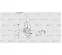 VAG1-/25R/NWAE (88030681) Газовый клапан с регулятором соотношения Kromschroder