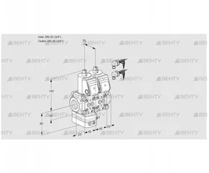 VCD1E20R/20R05D-25NWR6/PPPP/PPPP (88104902) Регулятор давления Kromschroder