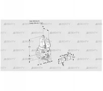 VAS3T50/40N/NQGR (88030132) Газовый клапан Kromschroder