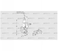 VAS240/-R/LW (88007179) Газовый клапан Kromschroder