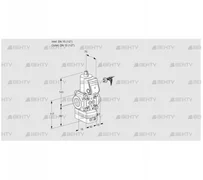 VAD115R/NW-25B (88011702) Газовый клапан с регулятором давления Kromschroder