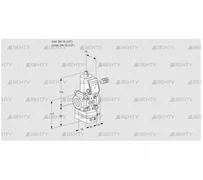 VAD115R/NW-100B (88000262) Газовый клапан с регулятором давления Kromschroder