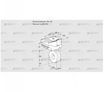 IBA150/125Z05/20-30Q3E (88301669) Дроссельная заслонка Kromschroder