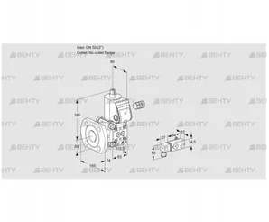 VAS350/-F/NW (88018729) Газовый клапан Kromschroder