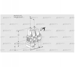 VCD1E15R/15R05FD-25NVWR/PPPP/PPPP (88103846) Регулятор давления Kromschroder