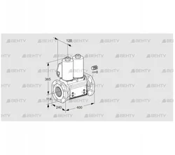 VCS9125F05NNAL3B/PPPP/PPPP (88207835) Сдвоенный газовый клапан Kromschroder