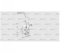 VAS240R/NWSR (88002157) Газовый клапан Kromschroder