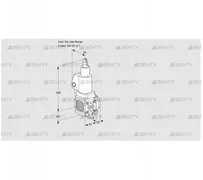 VAS3T-/50N/LWSL (88013881) Газовый клапан Kromschroder