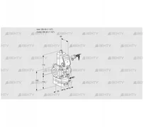 VAG240R/NKAE (88007388) Газовый клапан с регулятором соотношения Kromschroder