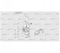 VAG1-/25R/NKAN (88005997) Газовый клапан с регулятором соотношения Kromschroder