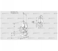 VAG2E40R/40R05GEWR/PP/BS (88103396) Газовый клапан с регулятором соотношения Kromschroder