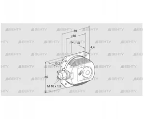 DL 3, 3KG-3 (84444626) Датчик-реле давления воздуха Kromschroder