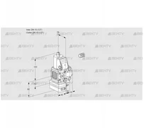 VAH1E15R/15R05FHEVWR/PP/PP (88102478) Клапан с регулятором расхода Kromschroder