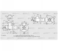 BIO 140KBL-150/135-(67)E (84008225) Газовая горелка Kromschroder