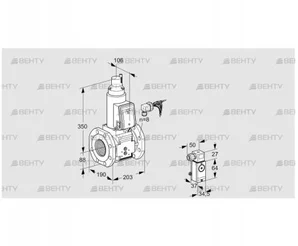 VAS780F05LWB/PP/P3 (88207526) Газовый клапан Kromschroder