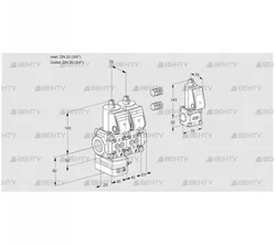 VCD1E20R/20R05D-25NWR3/PPPP/PPZS (88102797) Регулятор давления Kromschroder