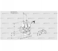 VCG1E20R/15R05NGEWR/2-PP/4-PP (88105682) Клапан с регулятором соотношения Kromschroder