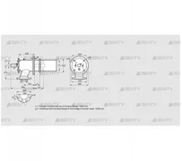 ZIC 165RB-1000/1035-(17)DB (84099930) Газовая горелка Kromschroder