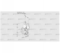 VAS240/-R/NQ (88028839) Газовый клапан Kromschroder