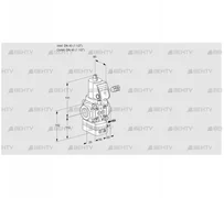 VAG240R/NPSRAK (88032474) Газовый клапан с регулятором соотношения Kromschroder