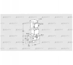 VK 50F10T5A93D (85311040) Газовый клапан с приводом Kromschroder