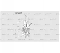 VAD1-/20R/NYGR-25A (88027476) Газовый клапан с регулятором давления Kromschroder