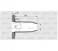 TSC 65M035-300/35-Si-1500 (74924399) Комплект керамического насадка Kromschroder