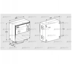 BCU460-5/1LW8GBP (88614849) Блок управления горением Kromschroder