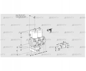 VCD1E20R/20R05D-50NWL/PPPP/2-PP (88100883) Регулятор давления Kromschroder