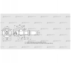 BIC 100RG-200/235-(40)ER (84033521) Газовая горелка Kromschroder