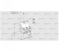 VCG2E40R/40R05NGEWL3/PPPP/PPPP (88105350) Клапан с регулятором соотношения Kromschroder