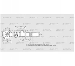 BIC 100RG-150/185-(40)ER (84033511) Газовая горелка Kromschroder