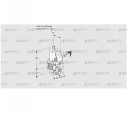 VAS2-/40R/NQ (88030275) Газовый клапан Kromschroder