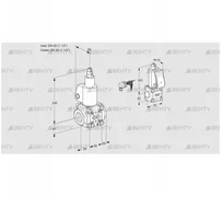 VAS2E40R/40R05LWL/BS/PP (88103030) Газовый клапан Kromschroder