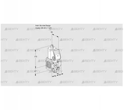 VAS2-/40R/NW (88030564) Газовый клапан Kromschroder