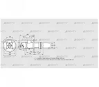 BIC 100RG-250/285-(40)ER (84033531) Газовая горелка Kromschroder