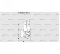 VAS1W0/W25R/NWGL (88025207) Газовый клапан Kromschroder